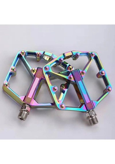 Forte Gt Alüminyum Platform Bisiklet Pedalı Rainbow Xbyc-1818 Siyah