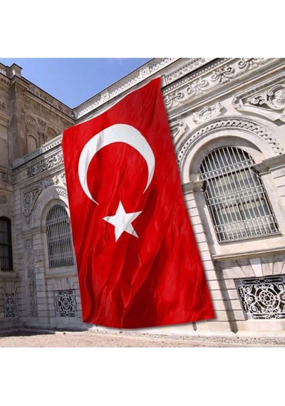 Lona Sanat Türk Bayrağı 200x300 Cm Raşel Kumaş Renkli,efelona103 1