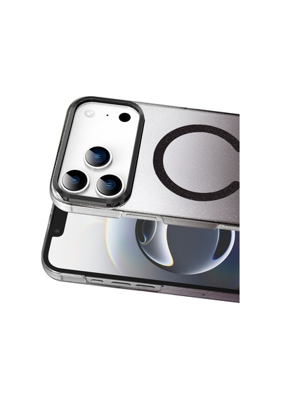 Apple iPhone Uyumlu - 17 Pro Max Glossy Magsafe Kapak - Siyah