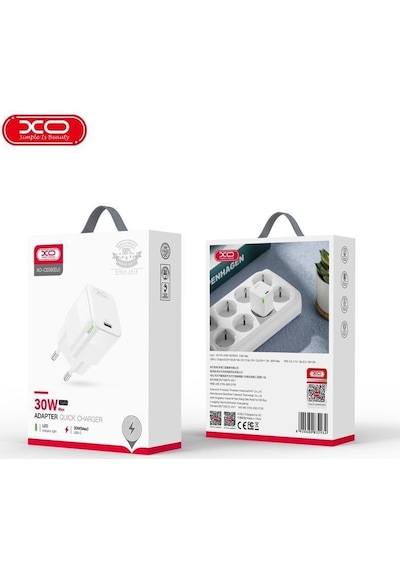 Ce06 Eu 30w Gan Teknolojili Pd Hızlı Şarj Adaptörü Type-c Çıkışlı Şarj Aleti Adaptörü