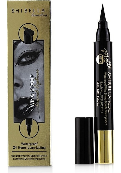 Shibella Cosmetics Suya Dayanıklı Çift Taraflı İnce Damga Eyeliner