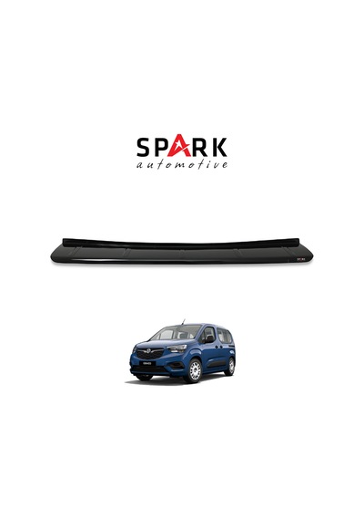 Opel Combo E 2018 Yılı Ve Sonrası Arka Tampon Eşiği Parlak Siyah