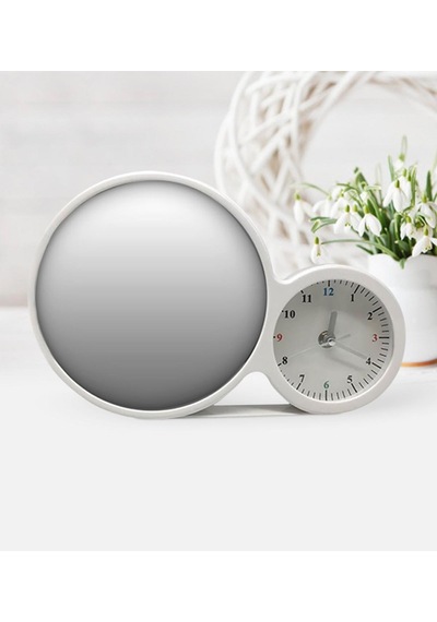 Sevgiliye Özel Fotoğraflı Saatli Sihirli Led Ayna Çerçeve - 20