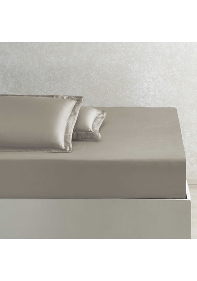 Linens X Tencel Lyocell King Lastikli Çarşaf Vizon