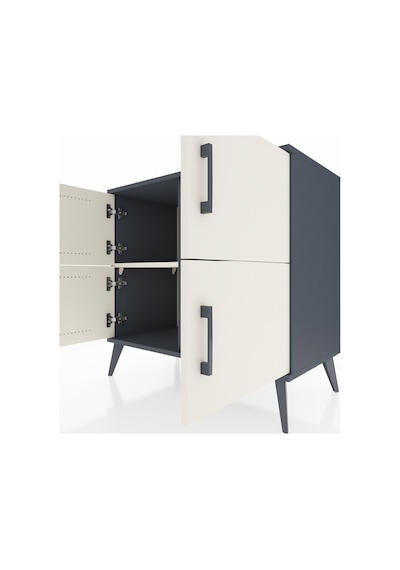Hyperion Şifonyer 2 Raflı 4 Kapaklı 88x44x80 Antrasit-aytaşı Aytaşı Hyperion Şifonyer 2 Raflı 4 Kapaklı 88x44x80 Antrasit-aytaşı Aytaşı