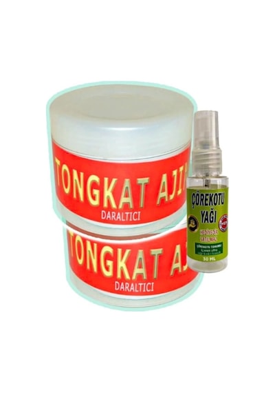 Tongkat Ajimat Madura 2 Adet 100 Ml + Yanında 30 Ml Çörek Otu Yağı Diğer