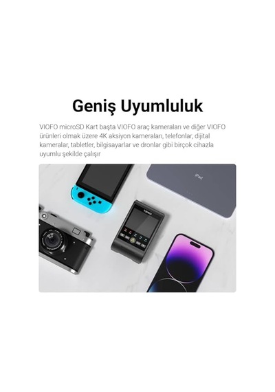 Tr High Endurance 512gb Class 10 A2 V30 100mb/s Okuma 90mb/s Yazma Micro Sd Hafıza Kartı