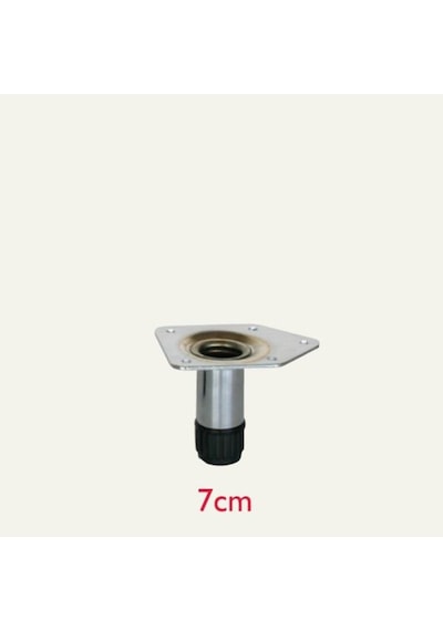Gürçayhırdavat Metal Mobilya Ayağı 25Mm Parlak Krom (4 Adet)