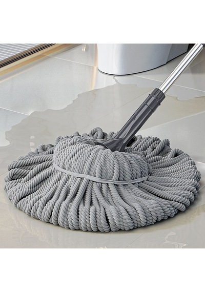 Zahmetsiz Zemin Temizliği İçin Ergonomik Mikrofiber Spin Paspas Çok Renkli