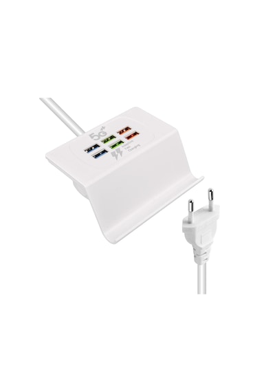 Powermaster Pm-21193 6 Usb'li 3.1a Akıllı Şarj Standı