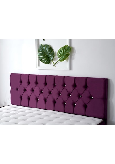 Nironyatak Niron Violet Yatak Seti 180X200 Cm Çift Kişilik Yatak Baza Başlık