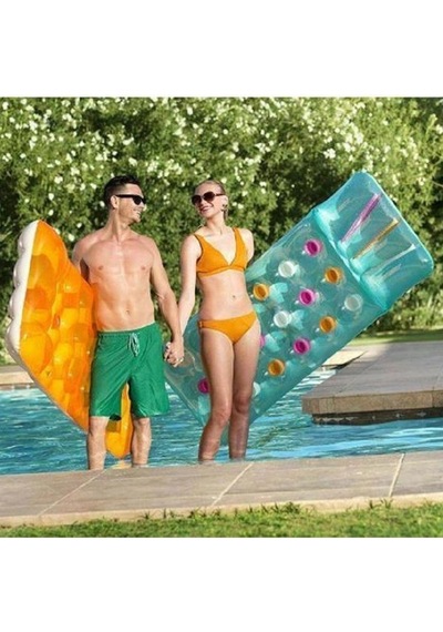 Deniz Yatağı Dik Yastıklı Bardaklı Yatak 188x71 Cm - 43014 - 1 Adet