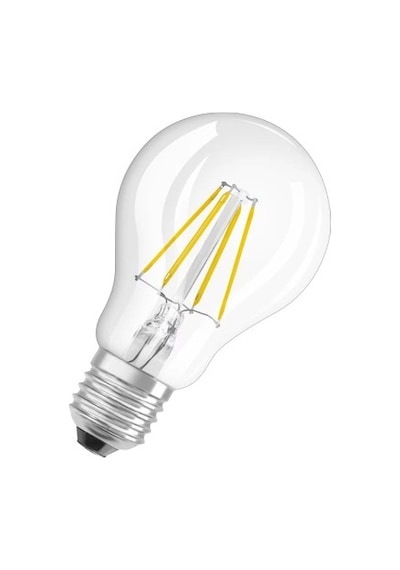 Dimmable 4w Led Ampul 2700k Sarı Işık, A40 Tipi