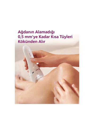 Philips 8000 Serisi BRE710/05 Islak Kuru Epilatör (Teşhir)