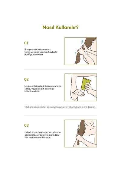 Elektriklenen Saçlara Yoğun Nemlendirici Durulanmayan Saç Kremi Mılk Baobab Hair Moisture Cream