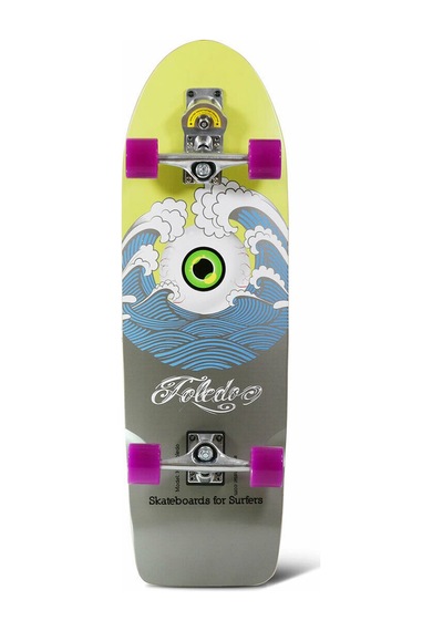 Quıksılver Quiksilver Holy Toledo Unisex Skateboard Complete Set Mul Çok Renkli