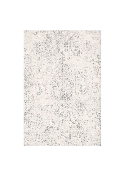 Kartela Halı Sina Halı Jüt Taban Dokuma Halı Açık Gri - 60 X 90 Cm