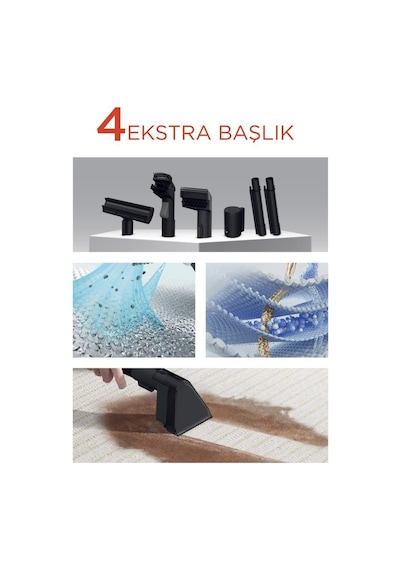 Torima V22B Koltuk Ve Halı Yıkama Makinesi CB-902A Çok Fonksiyonlu Buharlı Temizleyici