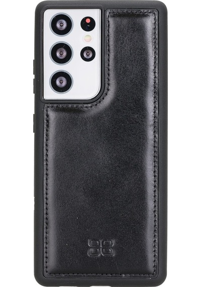 Bouletta Samsung Galaxy S21 Ultra Uyumlu Deri Arka Kapak RST1