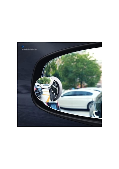 Livx Full Vision Kör Nokta Aynası 360 Derece Ayarlanabilir Çerçevesiz Gerçek Cam Ultra İnce 2 Adet Kna-01