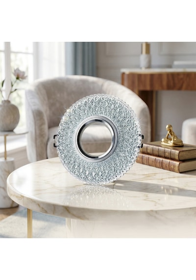 4 Adet Cata Ct 6615 Yağmur Led Efektli Dekoratif Cam Spot Kasası Gu10 Duy 3200k Gün Işığı Beyaz