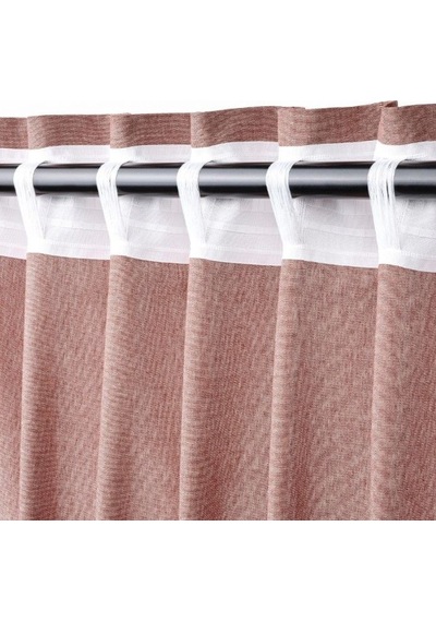 Ikea Lenda Fon Perde 140x300 Cm Kahverengi Kırmızı Pembe - Kırmızı - Açık Kahverengi