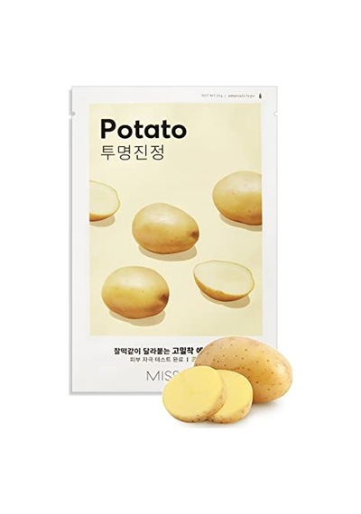 Mıssha Airy Fit Patates Özlü Aydınlık Görünüm Sunan Yaprak Maske 1ad Airy Fit Sheet Mask Potato