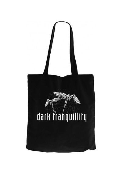 Dark Tranquillity Angel Siyah Kanvas Bez Çanta Siyah