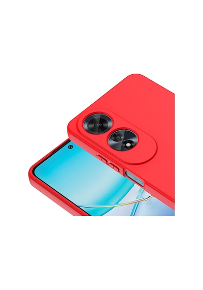 Oppo A60 Kılıf Yumuşak Silikon Kamera Korumalı Lansman Pazarplus Lila