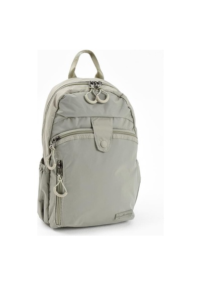 Baginn Unisex Sırt Çantası Paraşüt Kumaş Hafif Çok Cepli Yağmur İtici Kumaş 32 22 Cm 571 Collection Bej