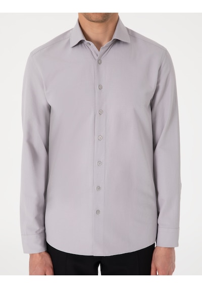 Pierre Cardin Erkek Gri Gömlek Desenli 50307108-vr024 Gri