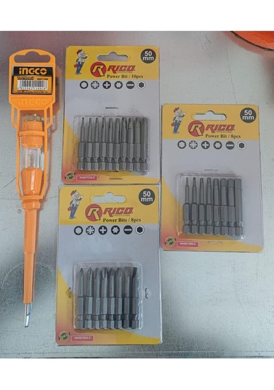 Rico Düz Yıldız Bits Uç Seti