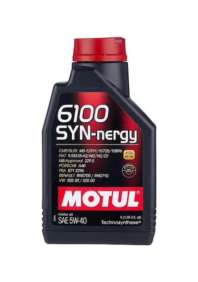 Motul 6100 Syn-Nergy 5W-40 Technosynthese Motor Yağı 1 L