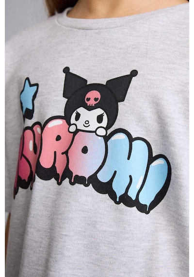 Defacto Hello Kitty 2li Takım Kız Çocuk H2756a826spgr28 Gri-gr28