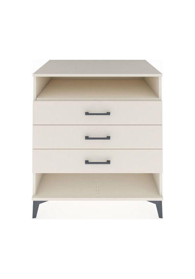Kronos Şifonyer Tek Raflı 3 Çekmeceli 88x59x96 Aytaşı-aytaşı Aytaşı