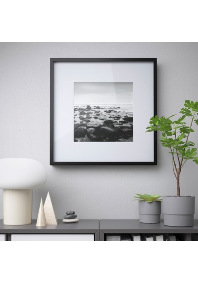 Ikea Sannahed Siyah Çerçeve 50x50 Cm Siyah