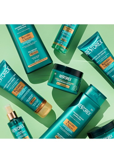 Lexroo Keratin & Argan Onarıcı Saç Bakım Maskesi 300 Mililitre