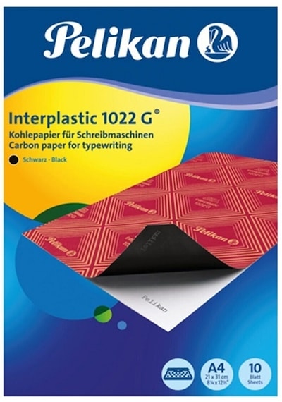 Pelikan Karbon Kağıdı 1022 G Siyah 10 Lu 1 Adet