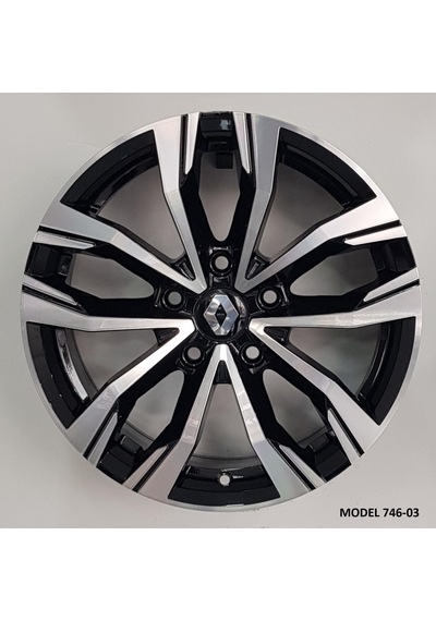 Emr Dy 747 7,5x17 5x114 Et40 66,1 Black Diamond 4adet