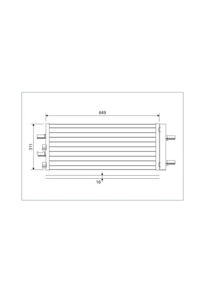 Bmw X1 16d Klima Radyatoru 2015-2022 Valeo 822615