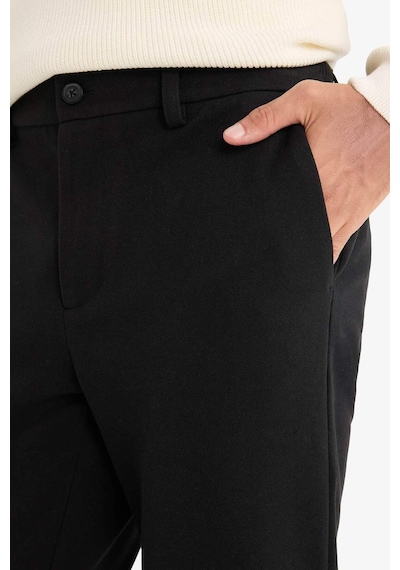 Defacto Tailored Regular Fit Düz Paça Pantolon D3707ax25wnbk27 Siyah-bk27