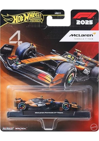Hot Wheels F1 Mclaren Norris 1:64 Ölçekli, Jkd88