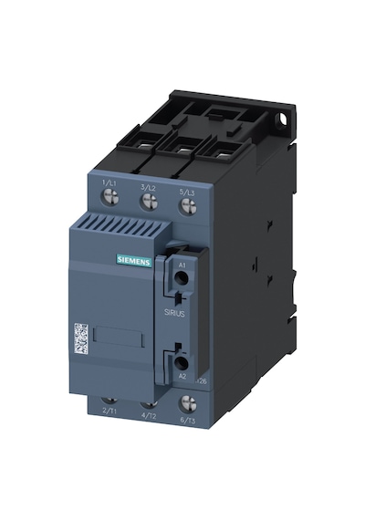 Siemens 3Rt2637-1Ap03 Kondansatör Kontaktörü 75 Kvar 1Na-1Nk.