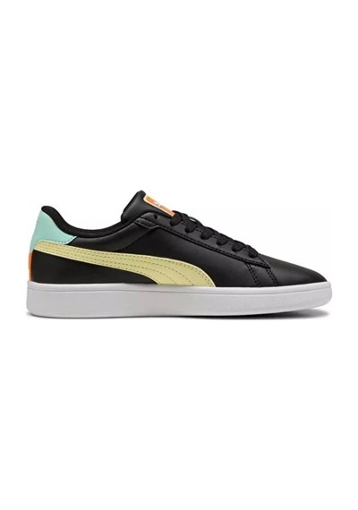 Puma Smash 3.0 Playdate Jr Siyah Erkek Çocuk Sneaker 402826-02 Siyah