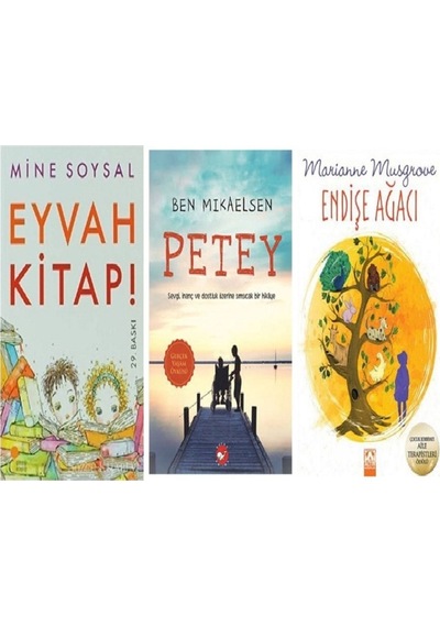 Eyvah Kitap + Petey + Endişe Ağacı 3 Kitap