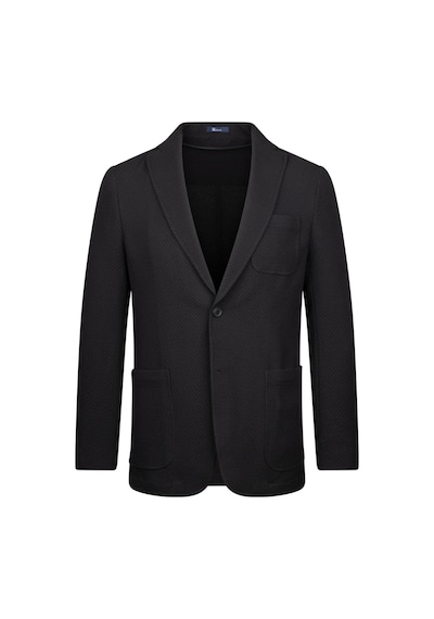 Hatemoğlu Siyah Slim Fit Mono Yaka Klasik Ceket 14293024a001 991 1852645 Siyah