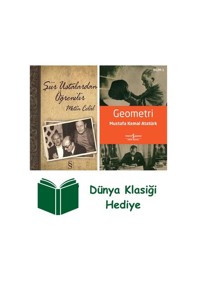 Şiir Ustalardan Öğrenilir + Geometri + Dünya Klasiği Hediye