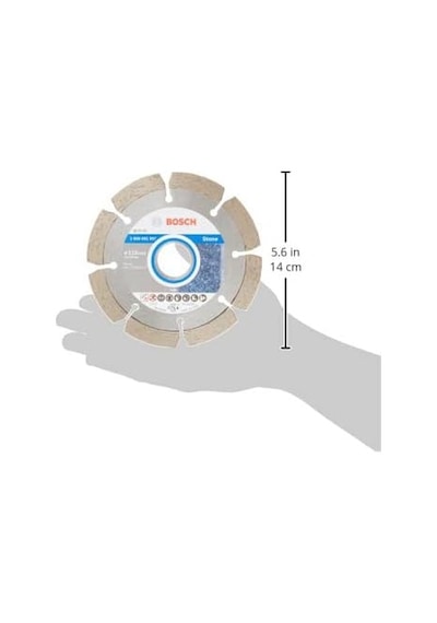 Professional Accessories Elmas Bıçak, 115 Mm, Gri