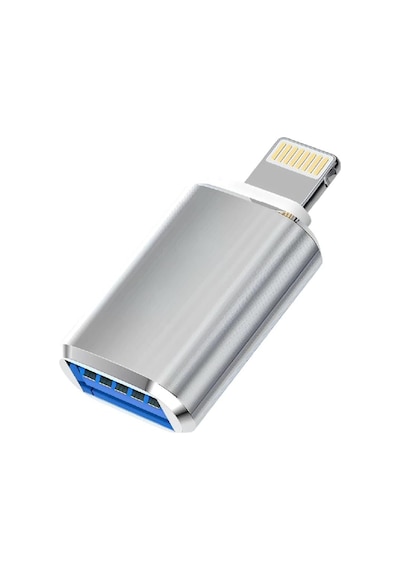 Store Lightning To Usb Type C Dönüştürücü Adaptör Lightning Erkek, Usb Dişi Otg Adaptör, Apple İphone İpad İle Uyumlu, Kamera Kart Okuyucu, Usb Flash Sürücü Karışık Renk