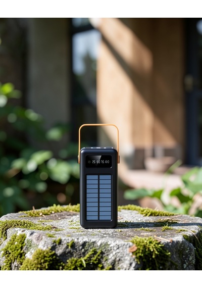 Powerbank 80000 Mah Solar Fenerli Uczzz2080powerbank-2 Çok Renkli